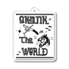 Skank The WorldのSTW アクリルキーホルダー