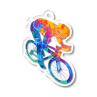 420 MUSIC FACTORYのロードバイク ロードレーサー 自転車 Acrylic Key Chain