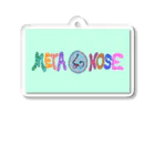 I AM METANOのMETA NOSE COLORFUL 2 Acrylic Key Chain