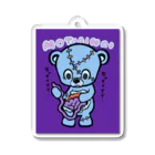 YUCHIOのモッタイナイクマ MOTTAINAI KUMA Acrylic Key Chain