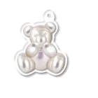 潤のPearl Teddy アクリルキーホルダー