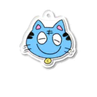 四十八願 総和のしぐまねこ Acrylic Key Chain