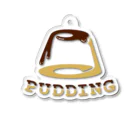 Méng Qilin ~ goods & apparel ~のPUDDING アクリルキーホルダー