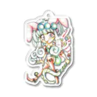 弐０Heartsのうさ耳魔術師 Acrylic Key Chain