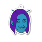 宇宙人化計画の宇宙人化計画👽💫宇宙人のねねちゃん Acrylic Key Chain