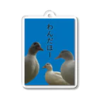 おてらのどうぶつたちのあひる3兄弟 Acrylic Key Chain