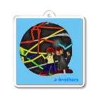 a-brothersのオーズくんとmommy Acrylic Key Chain