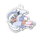 蒸犬流通センターの【サキュ学】ひょん Acrylic Key Chain