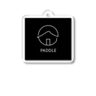 PADDLEのPADDLE　ロゴ アクリルキーホルダー