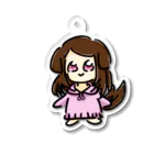 優雅officialグッズサイトの犬ver.優雅公式グッズ Acrylic Key Chain