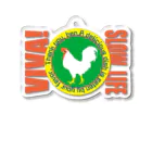 3800-MARKET-NEOのVIVA SLOW LIFE Acrylic Key Chain