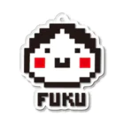 kouboushimeiのピクセルお福さん Acrylic Key Chain