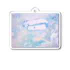 自分用のくらげ少女 Acrylic Key Chain