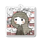 cute cute girls collectionのcute cute girl item 025 Acrylic Key Chain