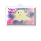 Pas★Enjoy 筆文字＆パステルアートのハロウィン限定2022 Acrylic Key Chain