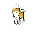 おもかわ〜おもしろい・かわいい専門店〜のなごむ〜秋田犬 Acrylic Key Chain