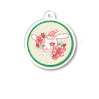Rabbitflowerの♥らびこ♥クリスマスデザイン Acrylic Key Chain