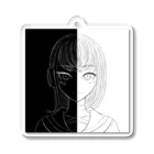 #ひなたぼっこ@お仕事募集中のアイ子とAI子 Acrylic Key Chain