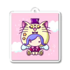 reo_chibiisのCryptoChibiisゆめかわ猫 Acrylic Key Chain