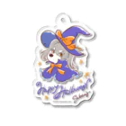 obosa_DENS/SABEAR_shop ＠SUZURIのシュナガール＿ハロウィン_グッズ Acrylic Key Chain