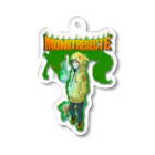 フレ末屋の稲荷夕(お稲荷くん)×モンセクロゴ(使徒・黄) Acrylic Key Chain