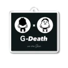 G-DeathのG-Deathタッグブラック アクリルキーホルダー