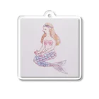 illustratorSHUKOの人魚姫 Acrylic Key Chain