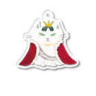アトリエ・猫のHitaiの女王猫タマ様（シンプル） Acrylic Key Chain
