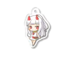 白鬼のハクラ@鬼仙の姫の白鬼ハクラ　グッズ Acrylic Key Chain