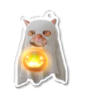 茶太郎🐱とモンブランの茶太郎のハロウィン2022 おばけかぼちゃシリーズ アクリルキーホルダー