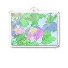 niwatsukinoの紫陽花（あじさい） Acrylic Key Chain