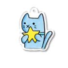 neko_no_kuniの星が欲しいにゃん☆ Acrylic Key Chain