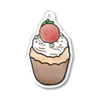 美味しいもの屋さんのいちごのカップケーキ🧁 Acrylic Key Chain