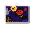 ikka-maaの息子作ハロウィンナイト Acrylic Key Chain