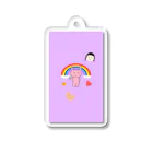 ぷにたんランドの星ウサといろいろ Acrylic Key Chain