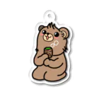 トホクマッチ🐻のトホクマッチ🐻いっぷく🐻 Acrylic Key Chain