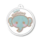 エレ堂のえれがんとelegant🐘 アクリルキーホルダー