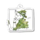 chihaのJOSHI! green アクリルキーホルダー