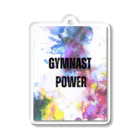 riri8のGYMNAST POWER 体操　器械体操　GYMNASTICS アクリルキーホルダー