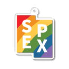 スペックスフットボールのSPEX YEAR2022 SOFT RAINBOW Acrylic Key Chain