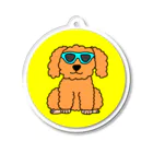 senaのサングラス犬 Acrylic Key Chain