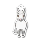 ゆるかわ馬グッズ　芦峅ホースヴィレッジのゆるかわ馬　イーグルくん Acrylic Key Chain