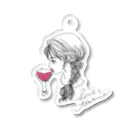 MuutanのLOVE teatime  Acrylic Key Chain