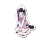 加藤♡絵利のヤンデレ地雷女子　雪 Acrylic Key Chain