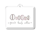 gomo's family coffeeのgomo's family coffee Acrylic Key Chain