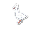 ハナのお店の羽毛１００％ Acrylic Key Chain