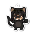 みきぞーん｜保護猫 ミッキー画伯と肉球とおともだちのmel Acrylic Key Chain