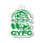 マチダタケルのSUZURIのお店のCYFC | CROSSING YOUTH FOOTBALL CLUB アクリルキーホルダー