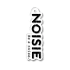 noisie_jpの『NOISIE』BLACK（縦）ロゴシリーズ Acrylic Key Chain