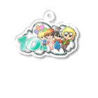 しゅりぺのゆる～いショップのあしあと10周年記念グッズ Acrylic Key Chain